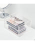 HS Vanity 2 Tiers Acrylic Glasses Display Drawers Clear