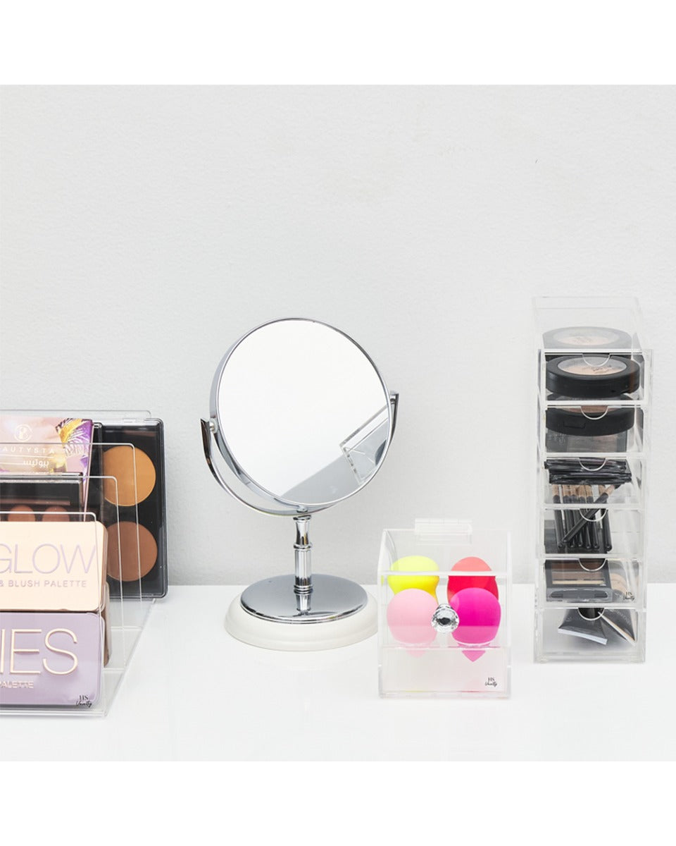 HS Vanity 6 Tiers Acrylic Accessories Display Drawers Clear