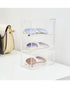 HS Vanity Clear 3 Tiers Acrylic Glasses Display Drawers Clear