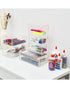 HS Vanity Clear 3 Tiers Acrylic Glasses Display Drawers Clear