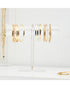 HS Vanity Acrylic T-Shaped Necklace Display Stand Clear