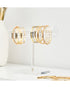 HS Vanity Acrylic T-Shaped Necklace Display Stand Clear