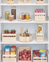 InterDesign Wood Handled Packet Organizer 10 x 5 x 4 inch
