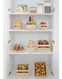 InterDesign Wood Handled Packet Organizer 10 x 5 x 4 inch