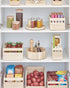 Interdesign Wood Handled Bin 10 x 10 x 6 inch