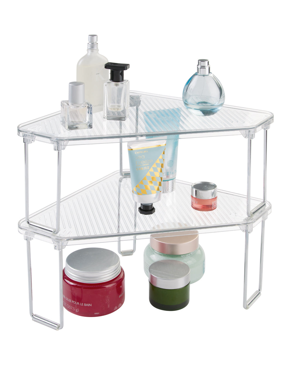 InterDesign Linus Corner Shelf Clear