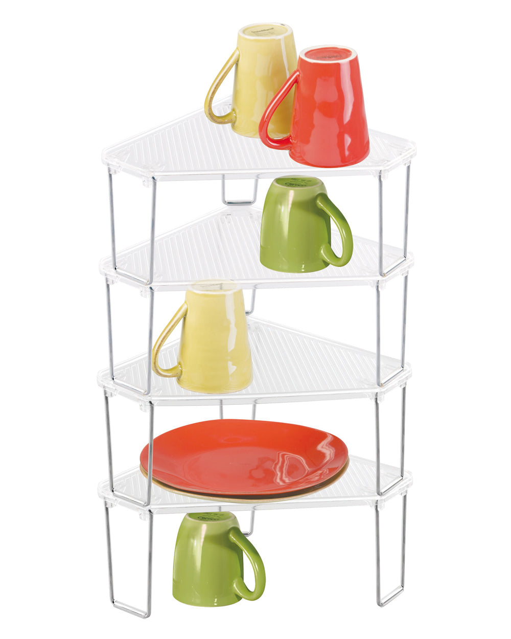 InterDesign Linus Corner Shelf Clear