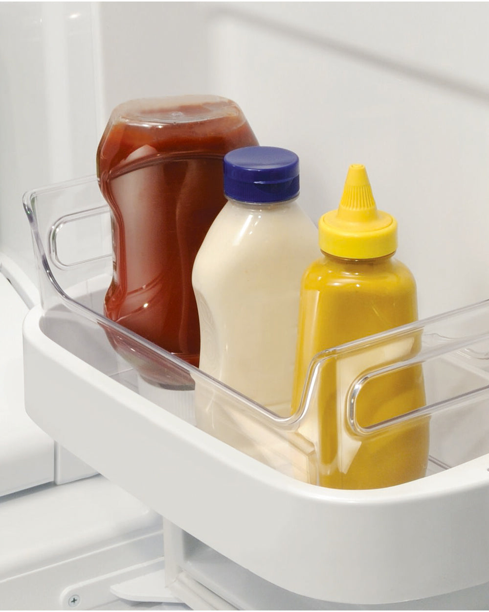 InterDesign Fridge Binz Portable Condiment Caddy Clear