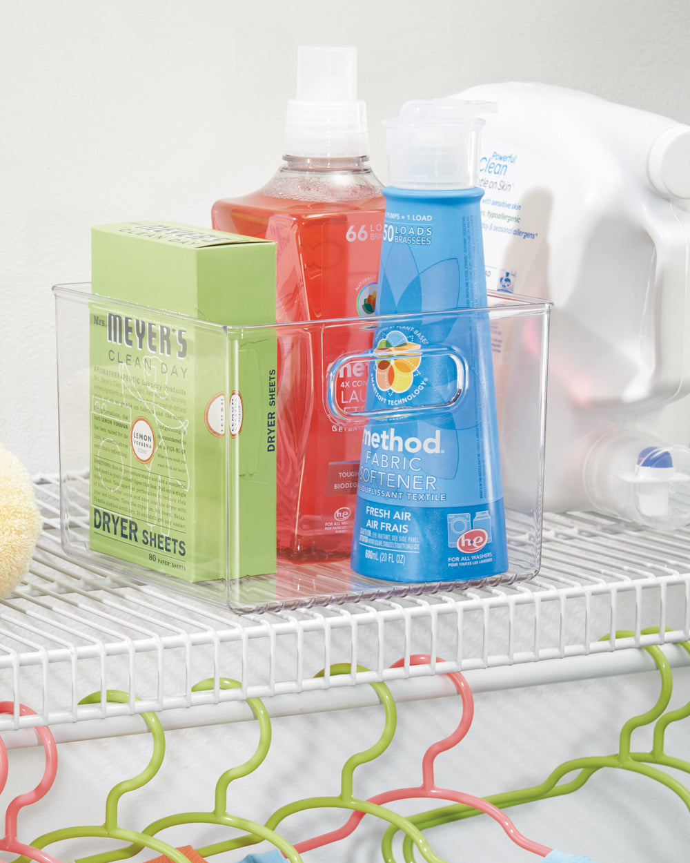 InterDesign Fridge + Pantry Binz 8 x 8 x 6 inch Clear