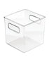 InterDesign Fridge + Pantry Cube Binz 6 x 6 x 6 inch Clear