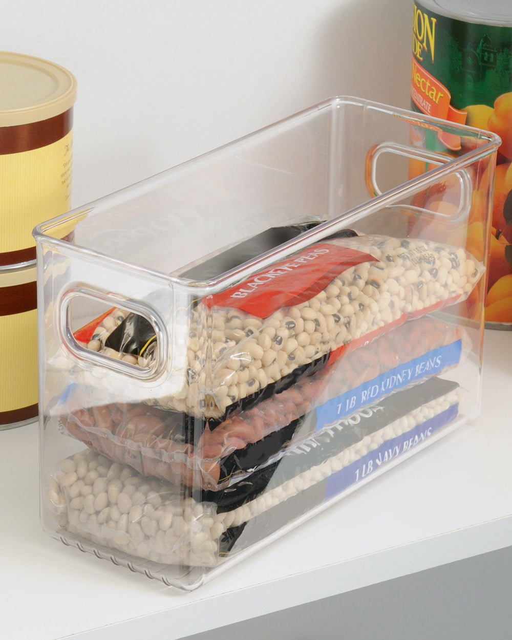 InterDesign Fridge + Pantry Medium Binz 10 x 4 x 6 inch Clear