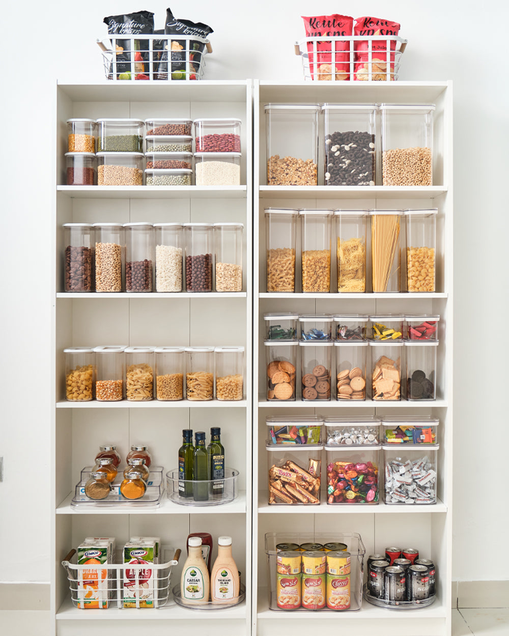 Homesmiths 3.4 Liter Airtight Food Storage Container Clear