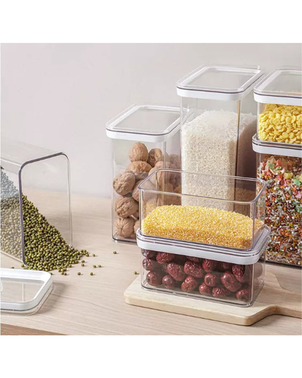 Homesmiths 900ML Airtight Food Storage Container Clear