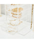 HS Vanity Customized Product Acrylic Jewelry Box with 6 Drawers Clear