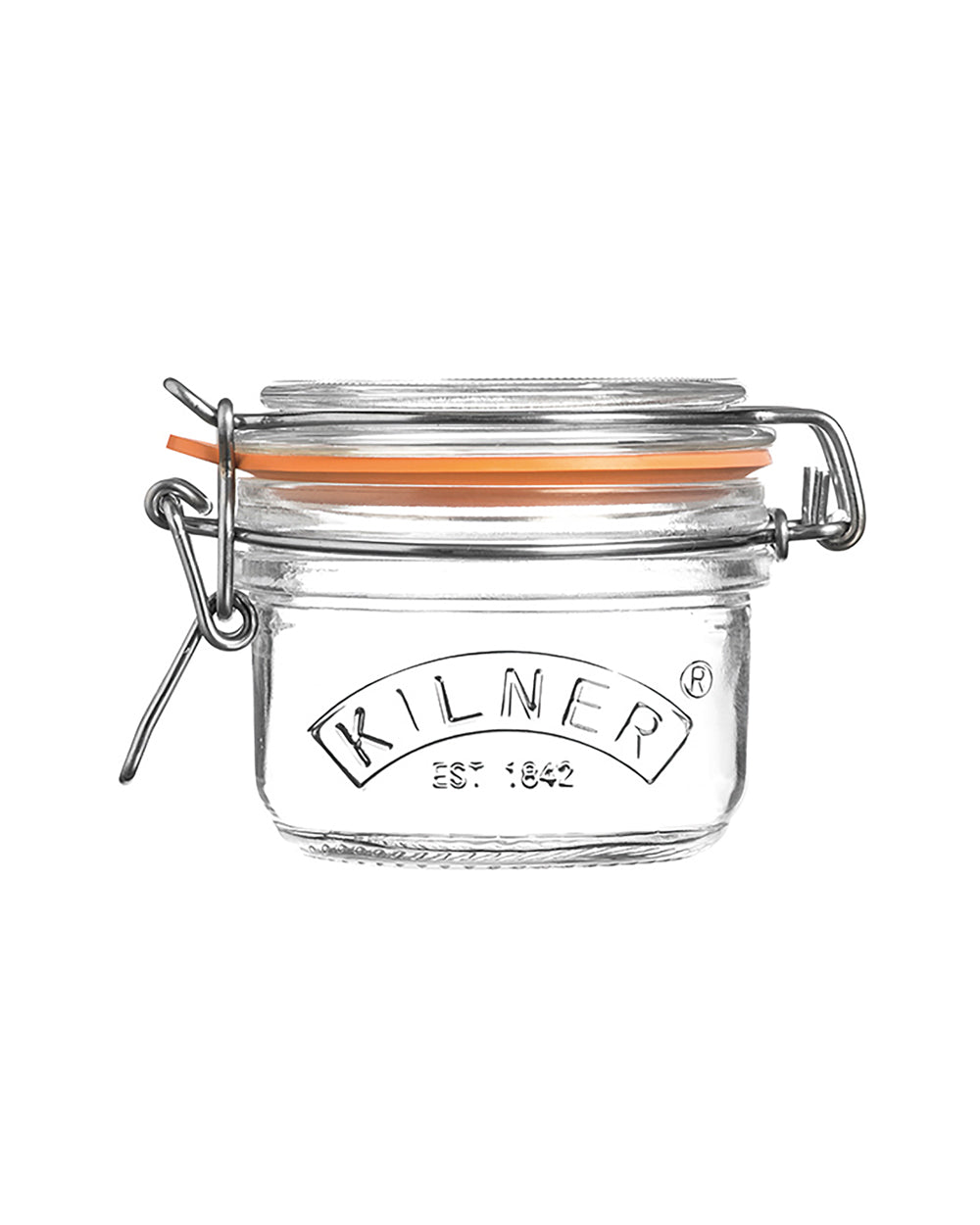 Kilner 125ML Clip Top Round Jar Clear
