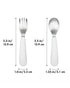 OXO Fork & Spoon Set Teal