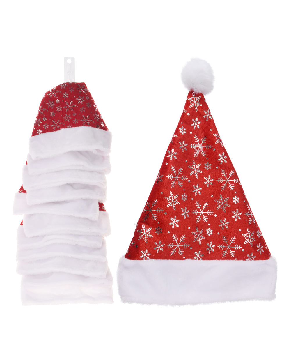 Homesmiths 40Cm Santa Hat With Snowflake