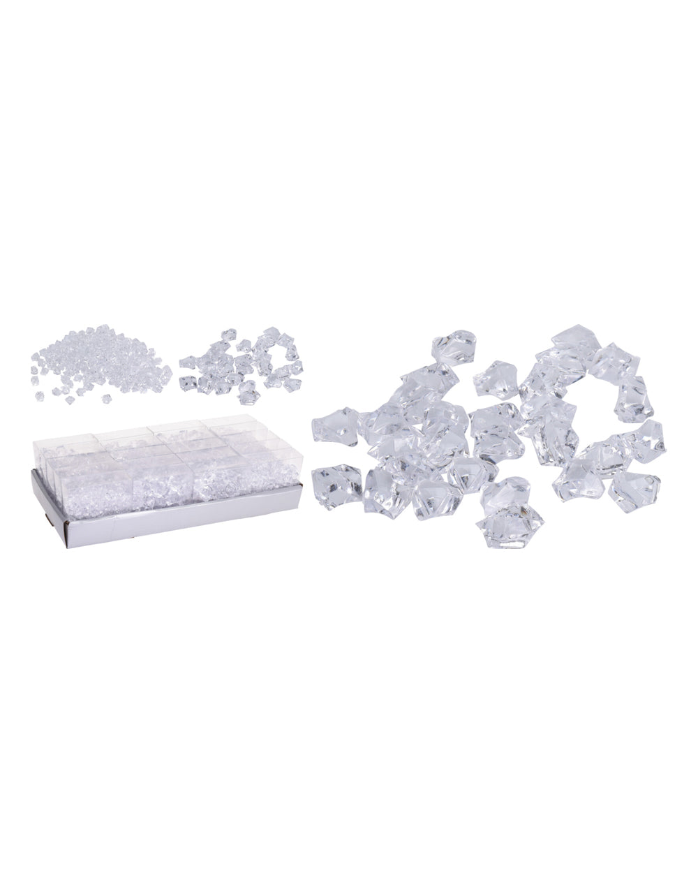 Homesmiths 10Cm Acrylic Deco Stones Assorted 1 Piece