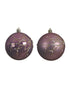 Homesmiths Bauble Shatterproof Purple Assorted 1 Piece
