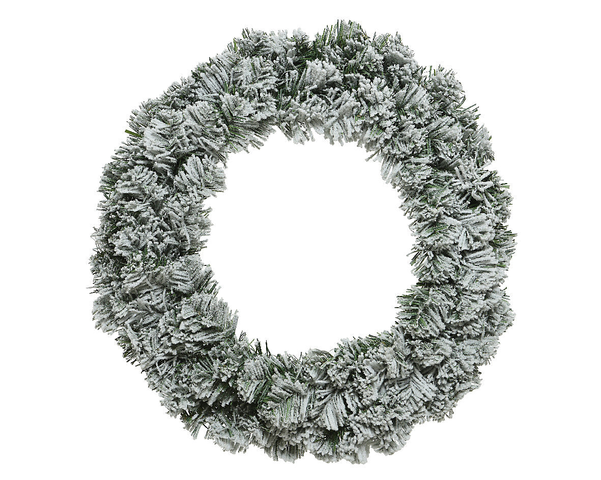 Kaemingk Imperial Wreath Snowy