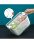 Homesmiths Medium Fridge Storage Container with Double Layer Fruit Basket