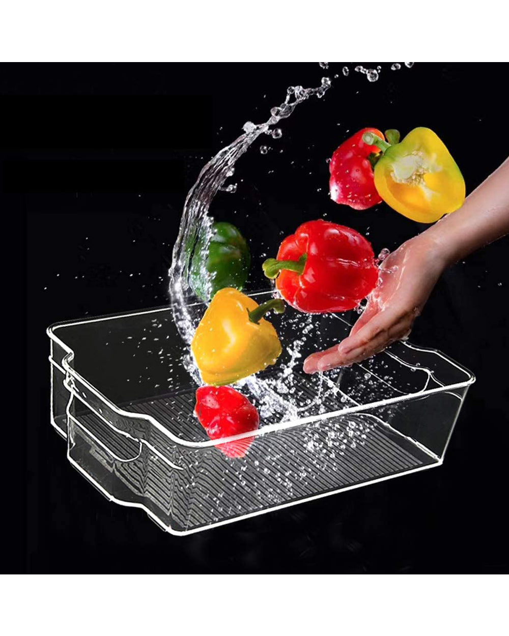 Homesmiths Multipurpose Bin Small 32 x 15.5 x 9 cm Clear