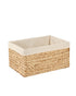 Homesmiths Water Hyacinth Large Storage Box 51.5 x 35 x 25 cm