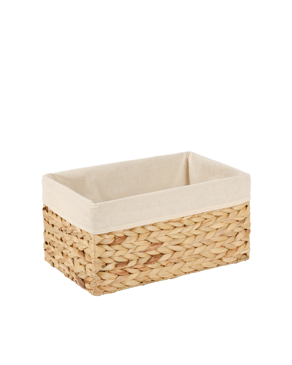 Homesmiths Water Hyacinth Small Storage Box 41.5 x 27.5 x 20 cm