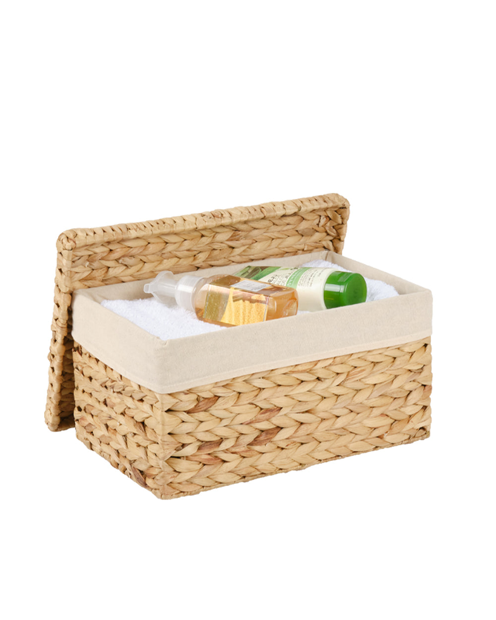 Homesmiths Water Hyacinth Small Storage Box 41.5 x 27.5 x 20 cm