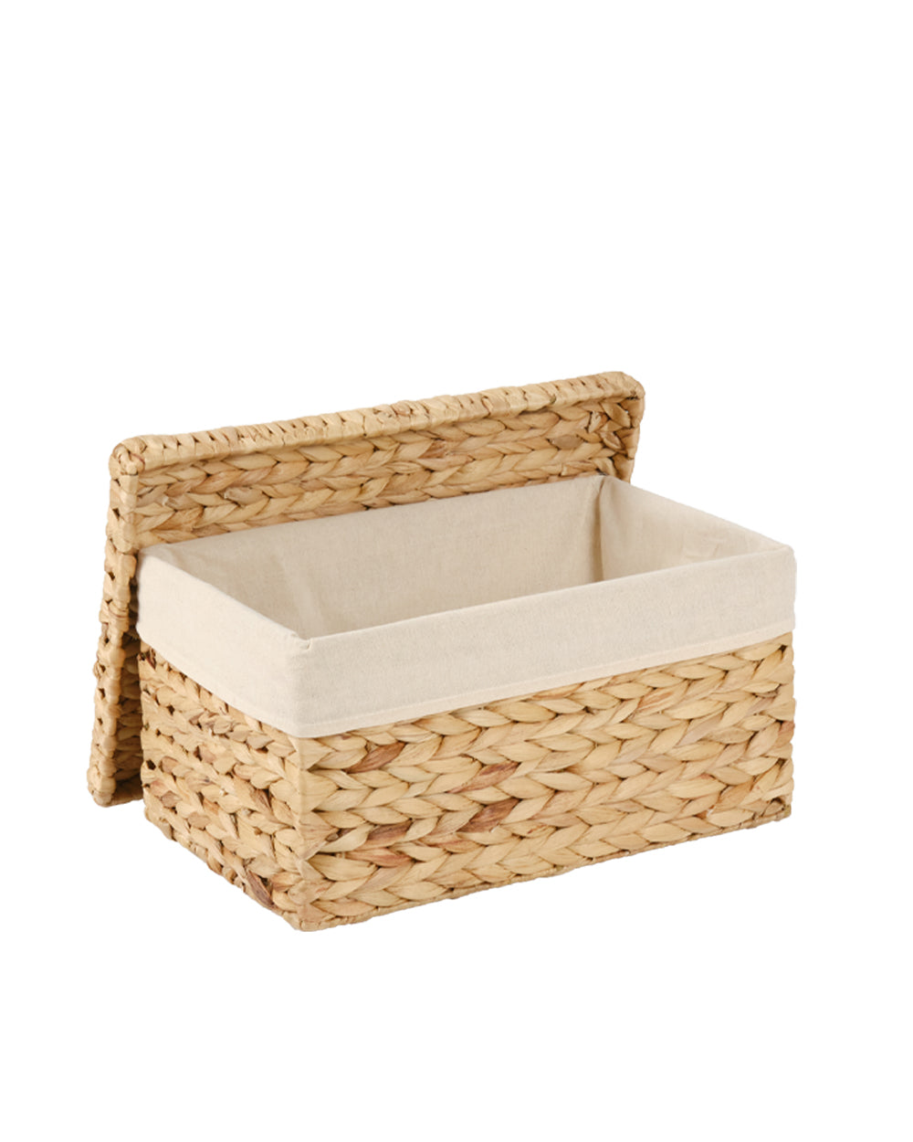 Homesmiths Water Hyacinth Small Storage Box 41.5 x 27.5 x 20 cm
