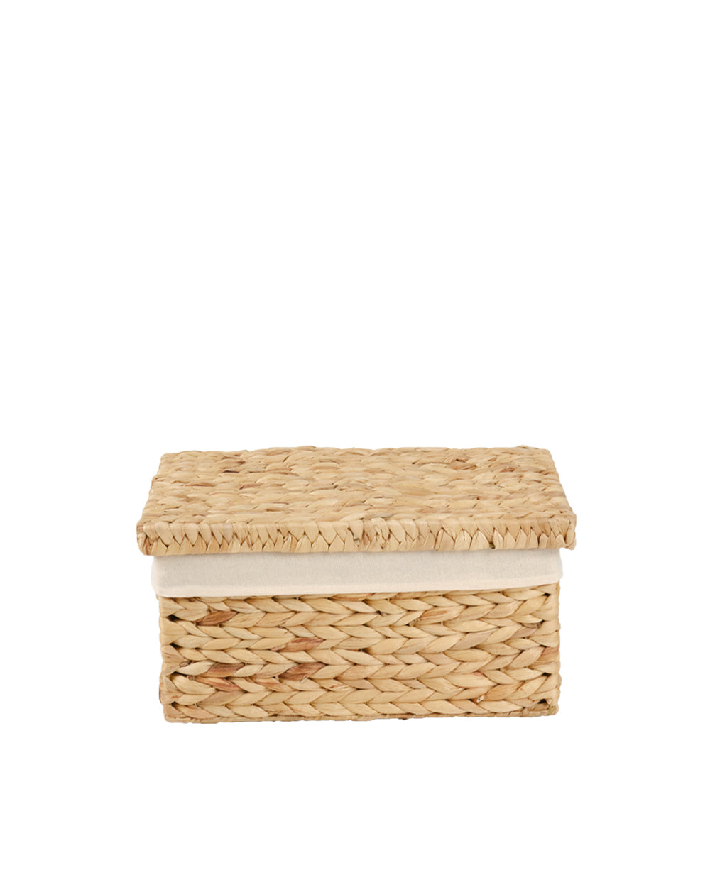 Homesmiths Water Hyacinth Small Storage Box 41.5 x 27.5 x 20 cm