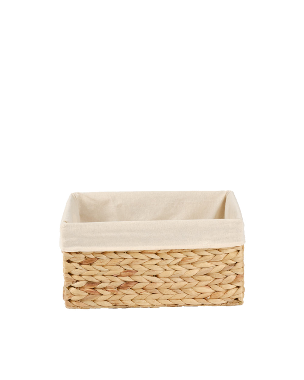 Homesmiths Water Hyacinth Small Storage Box 41.5 x 27.5 x 20 cm