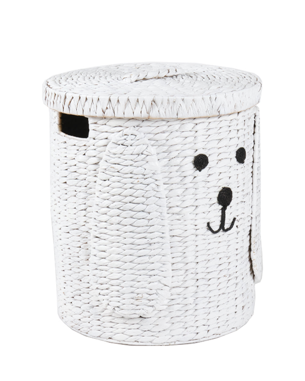 Homesmiths Water Hyacinth Storage Hamper Puppy Shape 38 x 59 cm