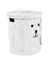 Homesmiths Water Hyacinth Storage Hamper Puppy Shape 38 x 59 cm