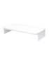 Litem Monitor Stand + Organizer Set of 2 White