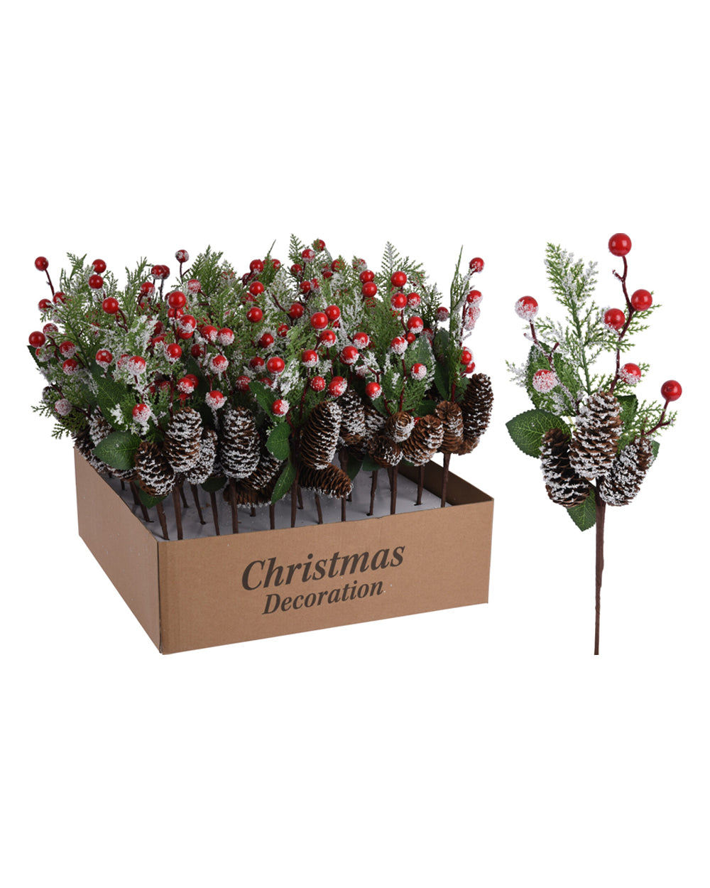 Homesmiths 36Cm Berry Branch Red