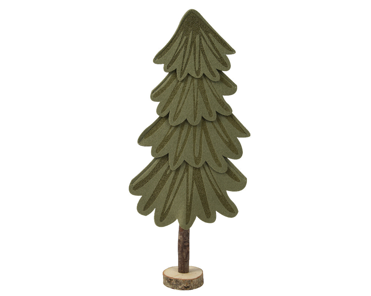 Homesmiths Tree Felt Felt Tree On Stand 49cm
