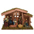 Kaemingk MDF Nativity House Maria, Joseph L10 x W30 x H21 cm