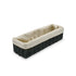 Homesmiths Storage Basket Grey With Liner L32 x W10 x H8 cm