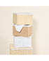 Homesmiths Storage Basket Natural with Liner L25.4 x W30.5 x H20.3cm