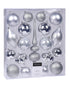 Homesmiths Xmas Hangdeco Set 19Pcs Silver