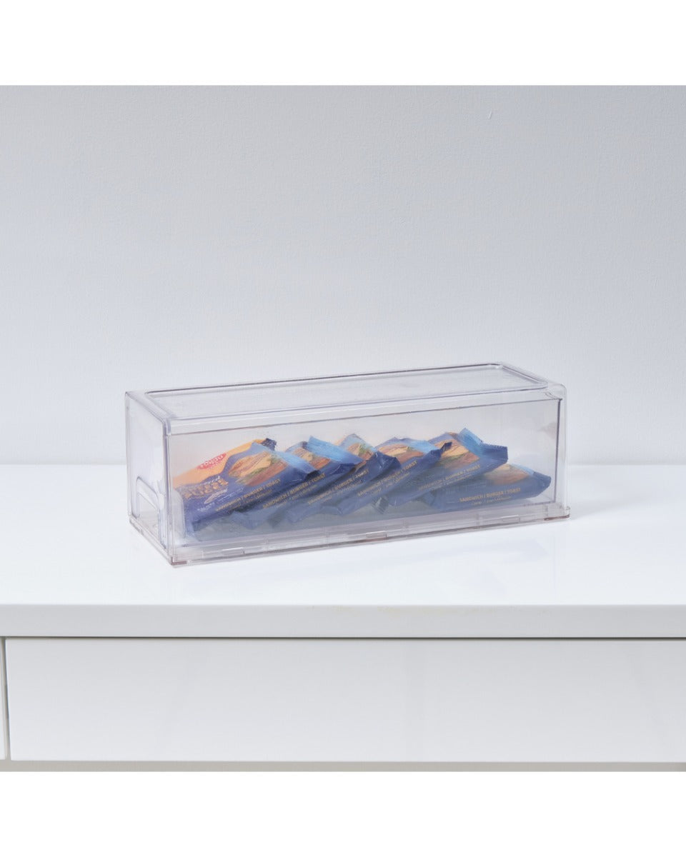 Homesmiths Stackable Storage Drawer Clear 33.7 x 12 x 11 cm
