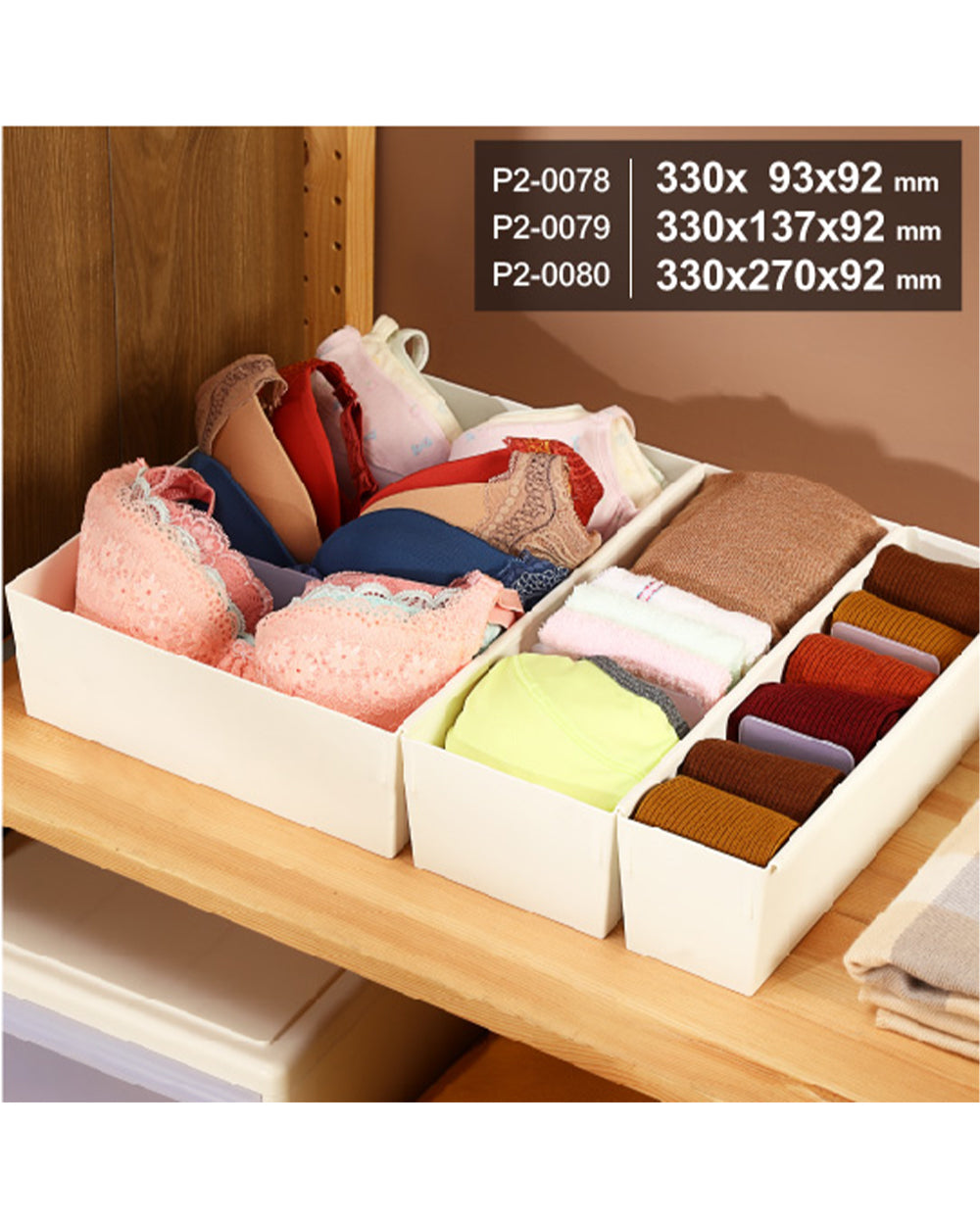 Keyway Basket with Separator Small