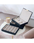 Stackers 3 Pieces Pebble Navy Classic Jwellery Box