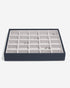 Stackers 3 Pieces Pebble Navy Classic Jwellery Box