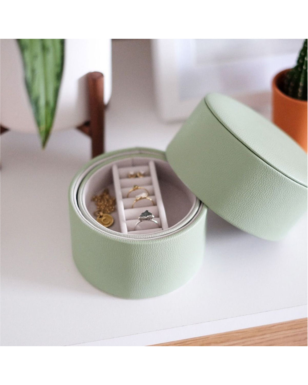 Stackers Bedside Jewellery Box Pod Sage Green