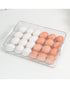 Homesmiths Stackable Egg Holder with Lid 32.7 x 22.2 x 6.5 cm