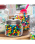 Anchor Hocking 64oz Mini Montana Jar with Brushed Aluminium Metal Cover