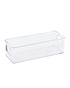 Homesmiths Clear Pantry Storage Bin Small