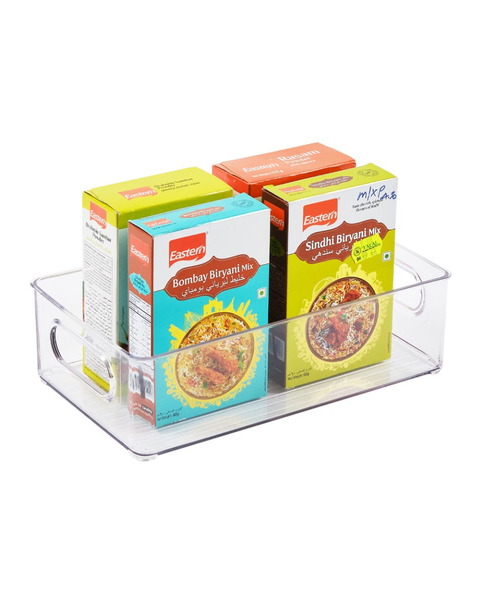 Homesmiths Clear Pantry Storage Bin Large